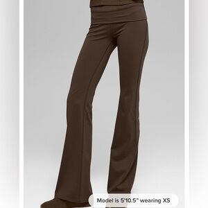 ALO Softsculpt Foldover Flare Legging